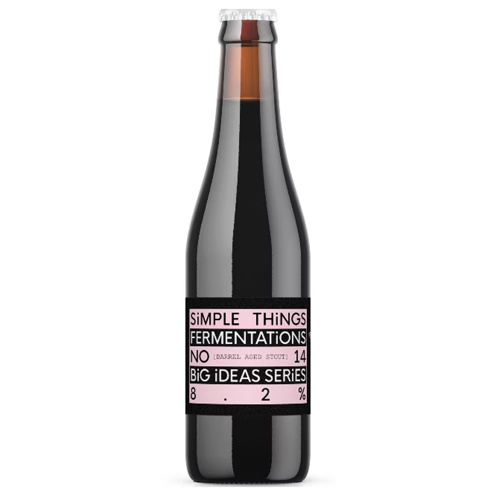 BIS014 Barrel Aged Stout beer artwork