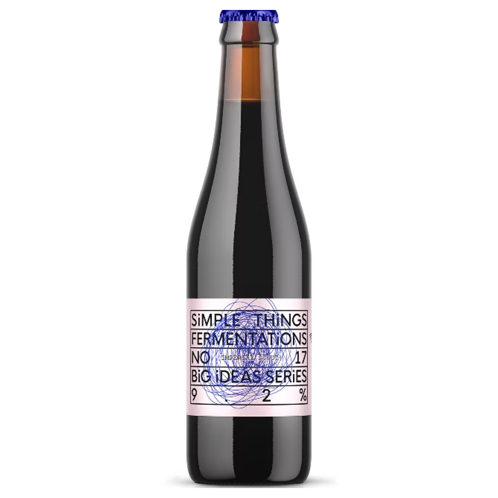 BIS017 Imperial Stout beer artwork