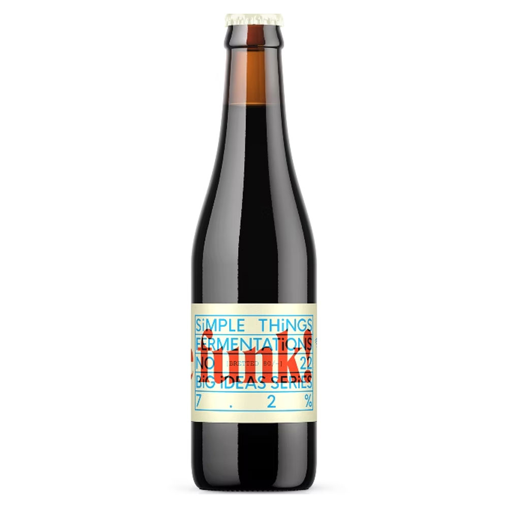 BIS022 Bretted 80/- beer artwork