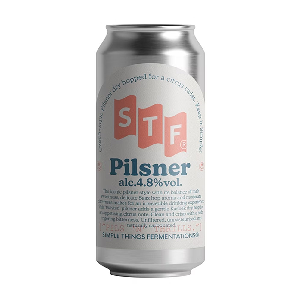 Twisted Pilsner beer artwork