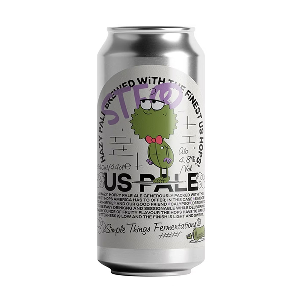 US Pale beer artwork