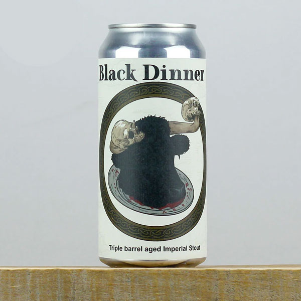 Black Dinner beer artwork