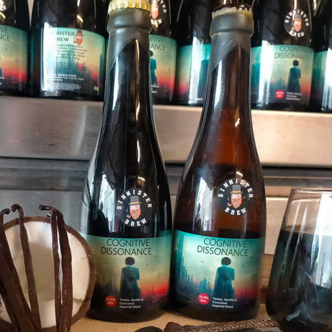 Cognitive Dissonance beer artwork