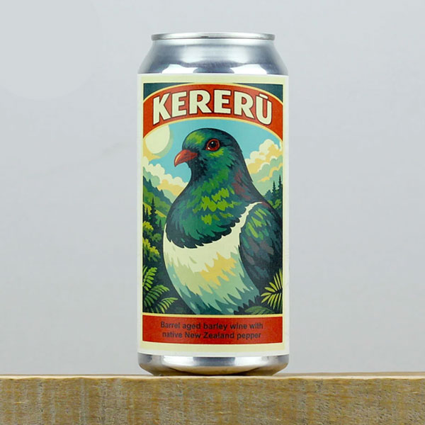 Kereru beer artwork