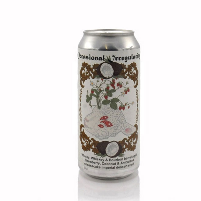 Occasional Irregularity beer artwork