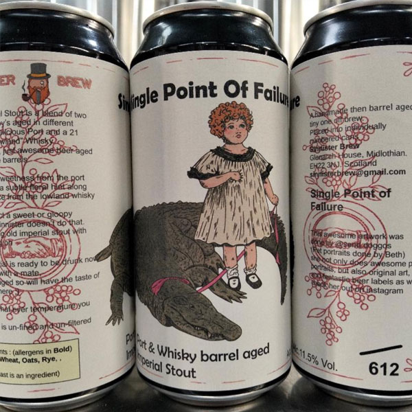 Single Point Of Failure beer artwork