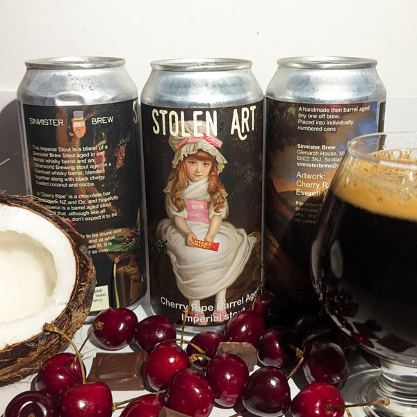 Stolen Art beer artwork