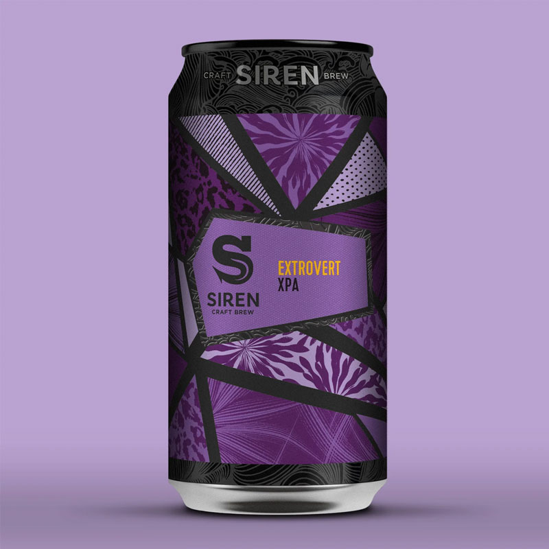 Extrovert beer artwork