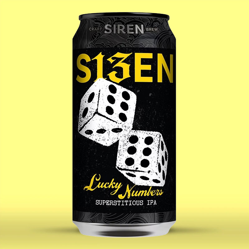Lucky Numbers beer artwork
