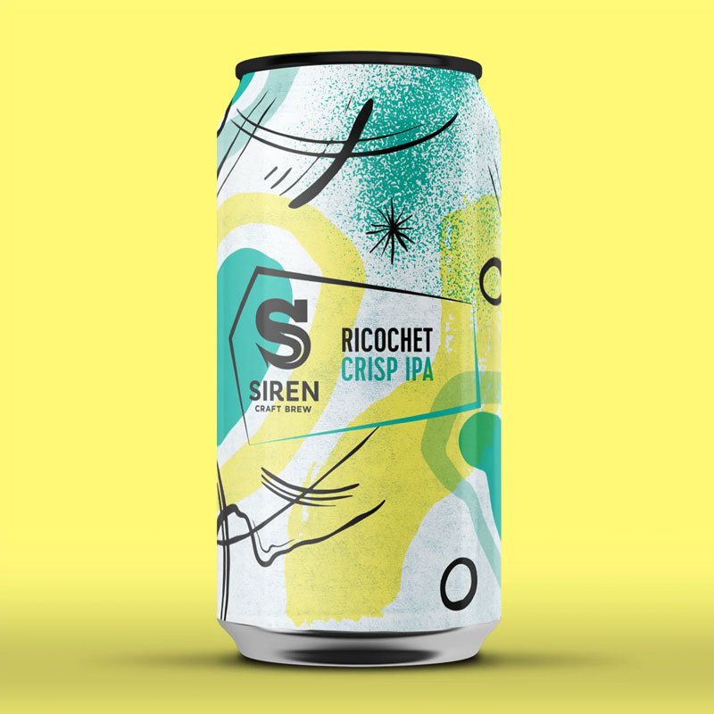 Ricochet beer artwork