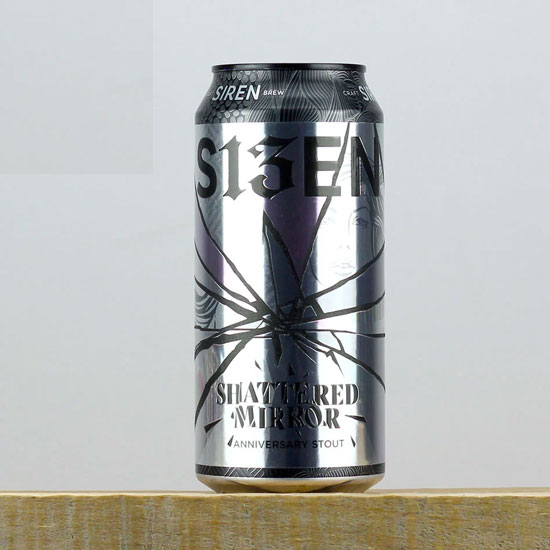 Shattered Mirror beer artwork