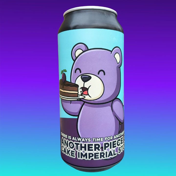 Another Piece of Cake beer artwork