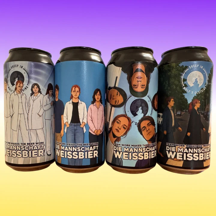 Die Mannschaft beer artwork