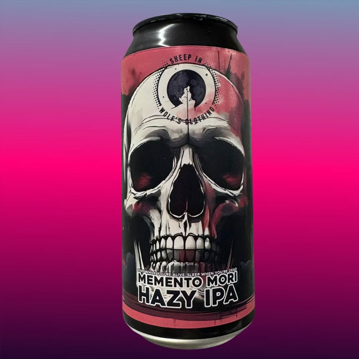Memento Mori beer artwork