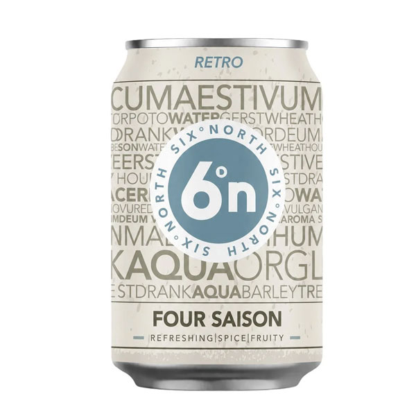 Four Saison beer artwork