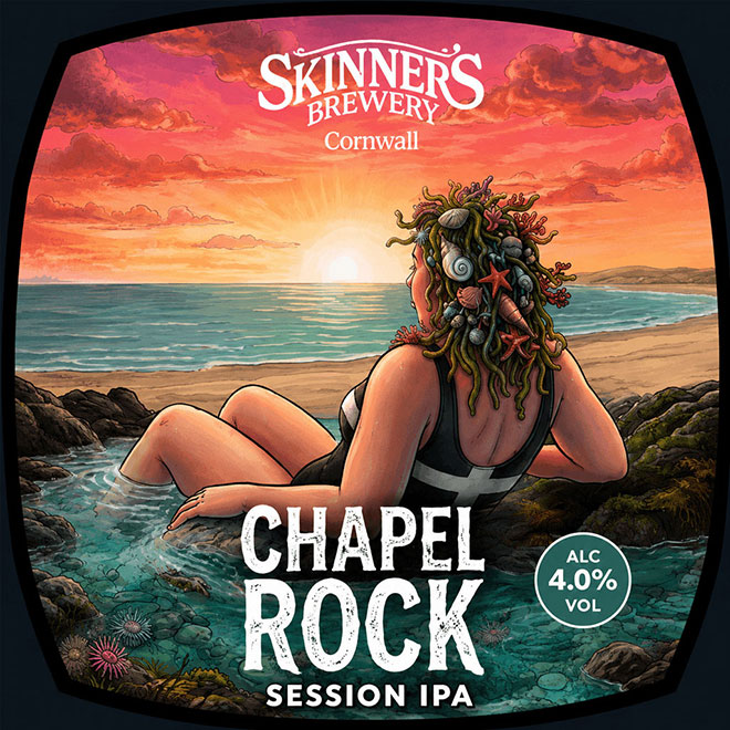 Chapel Rock beer artwork