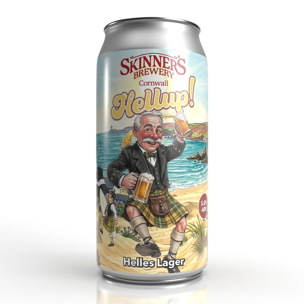 HellUp beer artwork