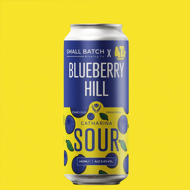 Blueberry Hill beer artwork