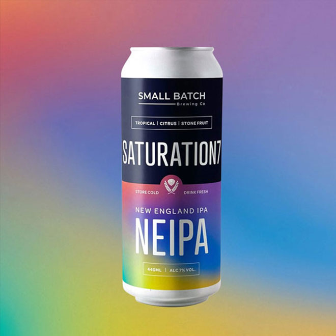 Saturation 7 beer artwork