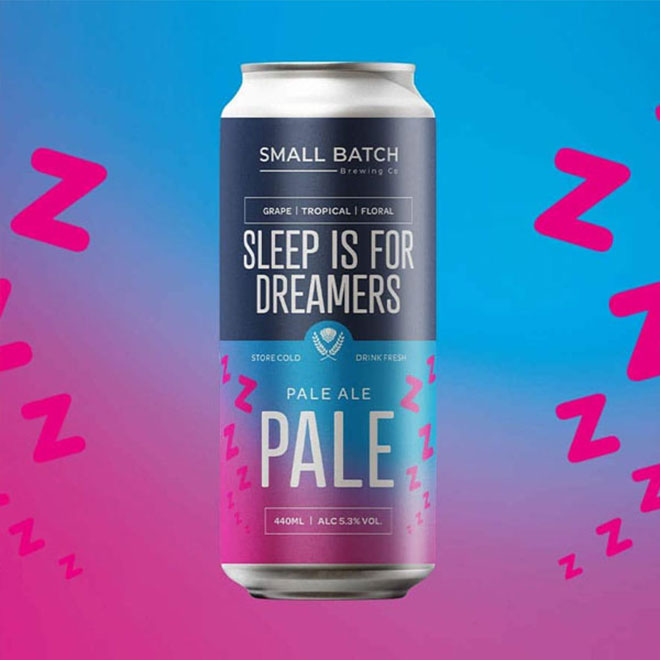 Sleep Is For Dreamers beer artwork
