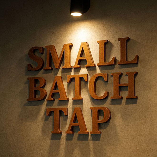 Small Batch Tap taproom