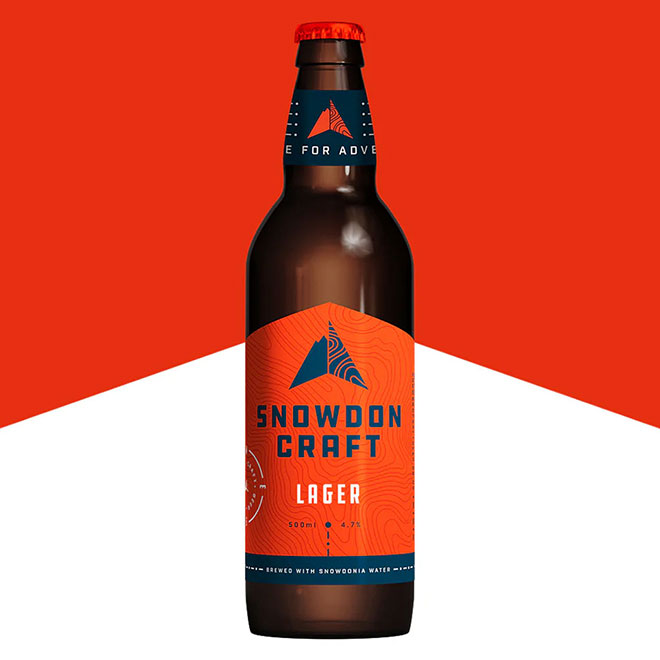 Lager beer artwork