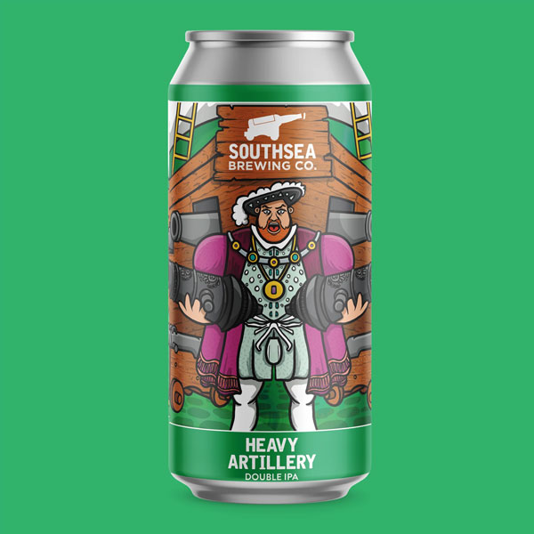 Heavy Artillery beer artwork