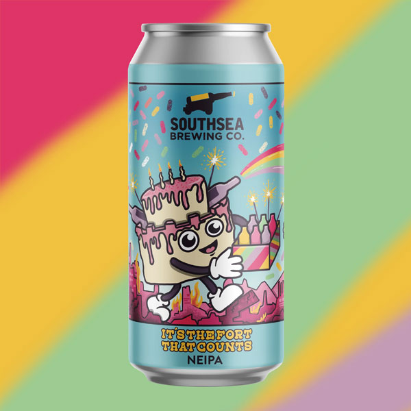 It's the Fort that counts beer artwork