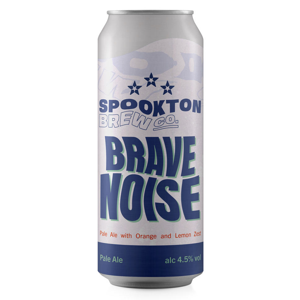 Brave Noise beer artwork