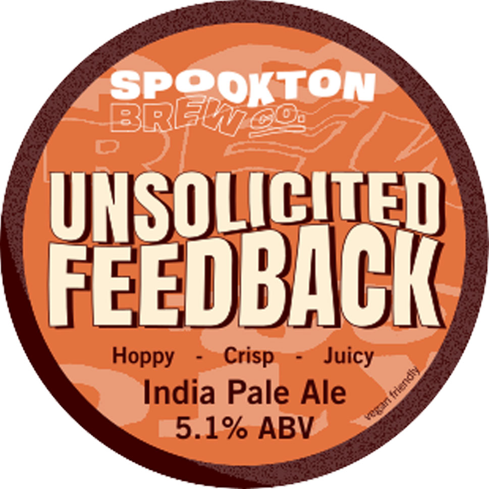 Unsolicited Feedback beer artwork