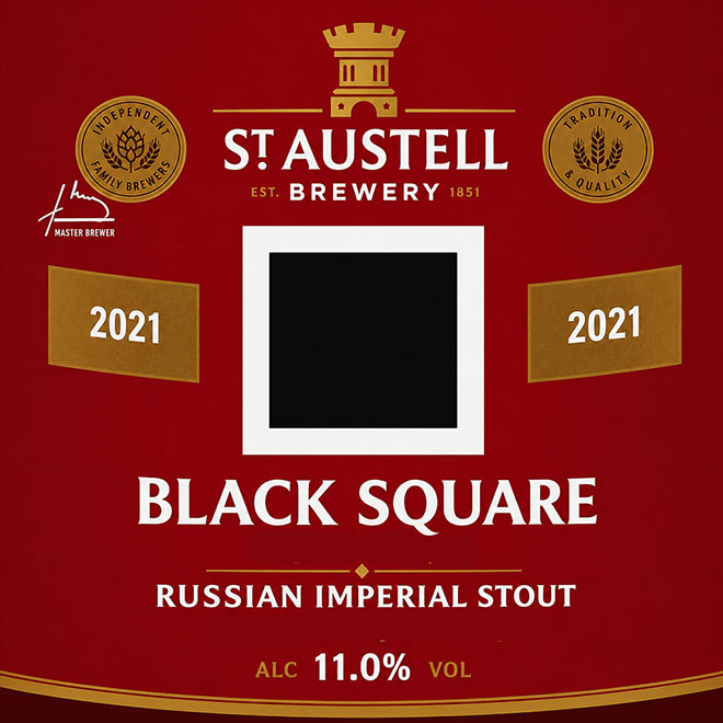 Brewery Black Square beer artwork