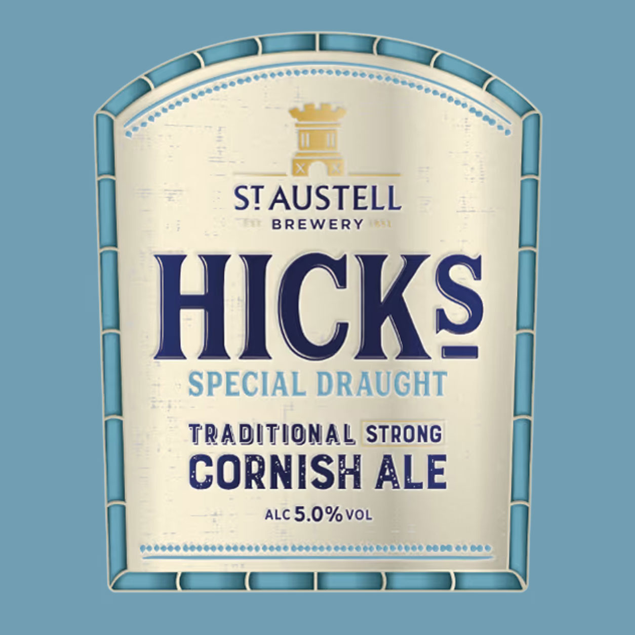 Hicks beer artwork