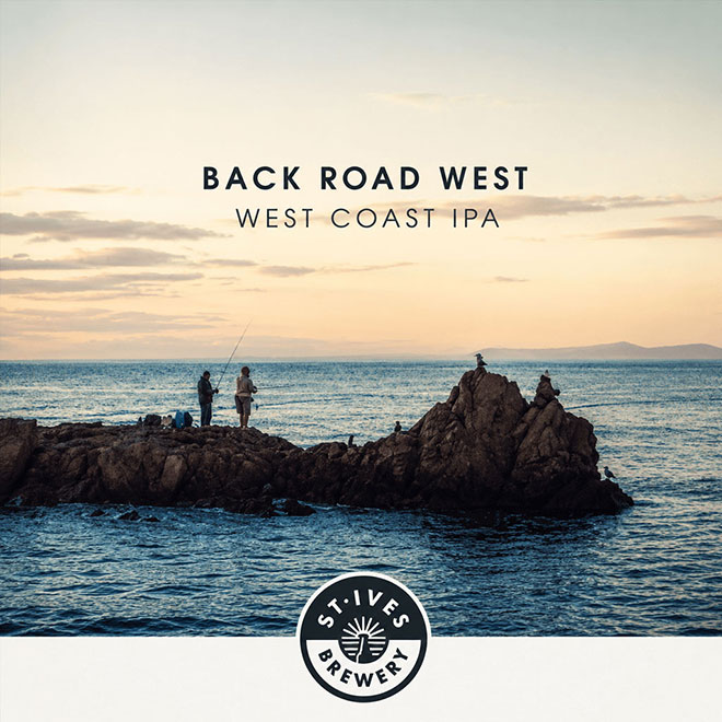 Back Road West West Coast IPA beer artwork