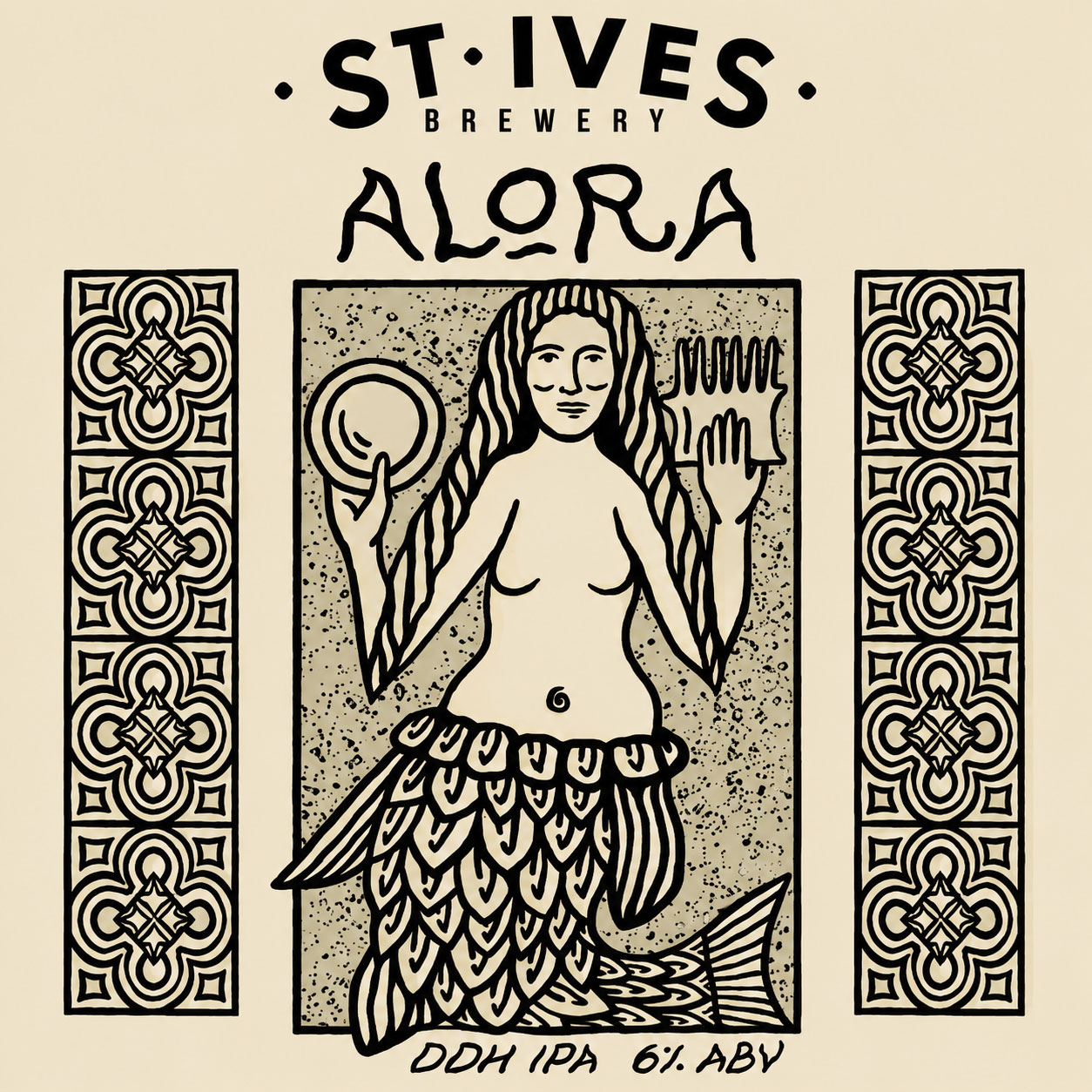 Alora DDH IPA beer artwork