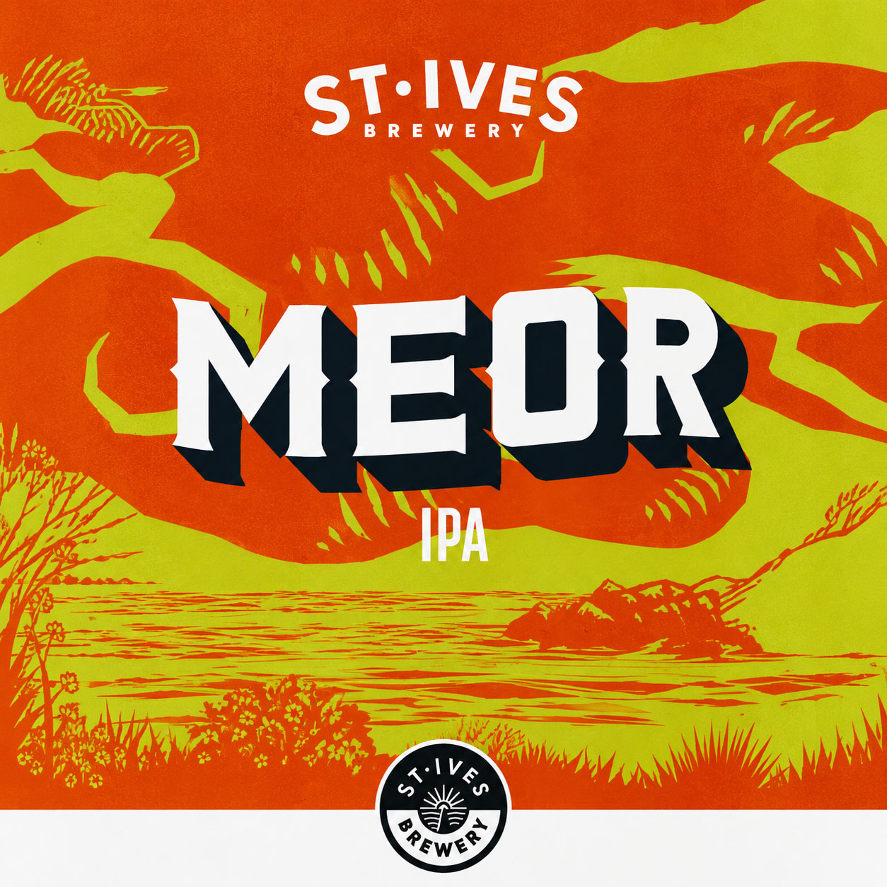 Meor IPA beer artwork