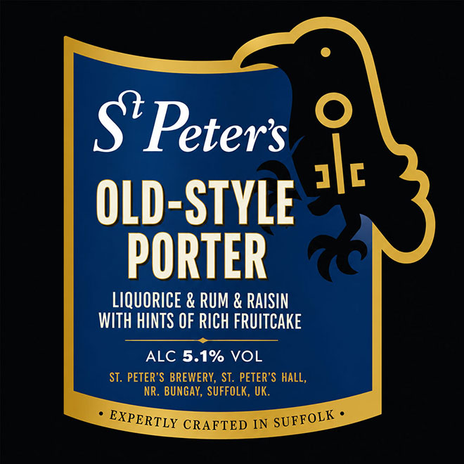 Old Style Porter beer artwork