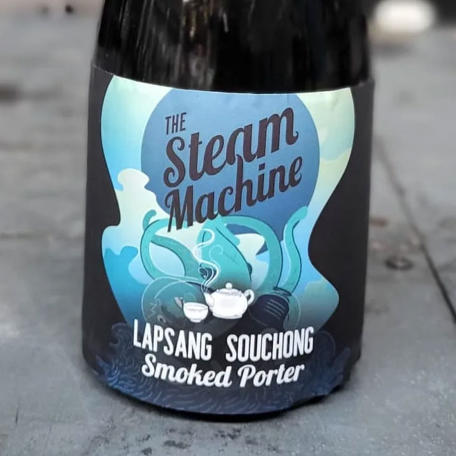Lapsang Souchong Smoked Porter beer artwork