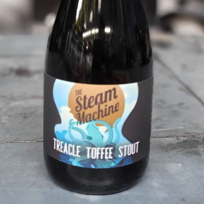 Treacle Toffee Stout beer artwork