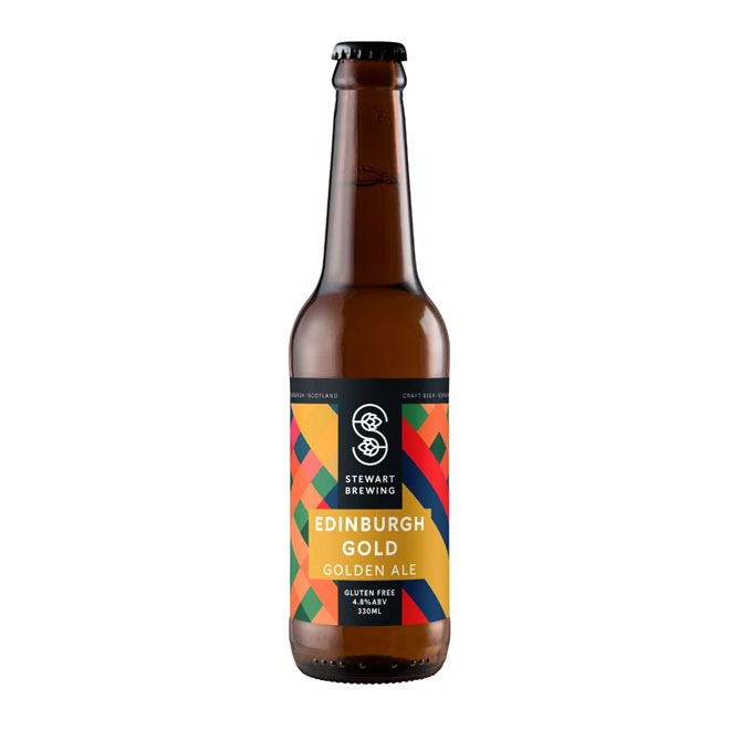 Edinburgh Gold beer artwork