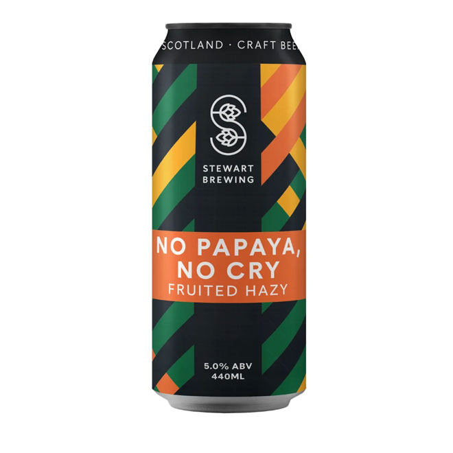 No Papaya, No Cry beer artwork