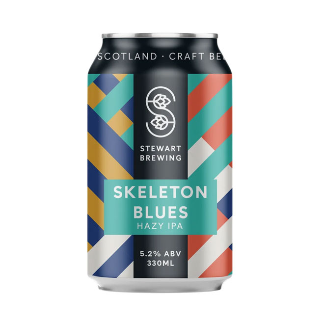 Skeleton Blues beer artwork