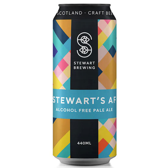 Stewart's AF beer artwork