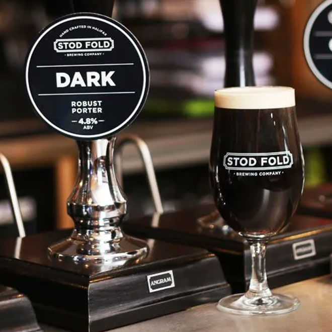 Stod Fold Dark beer artwork