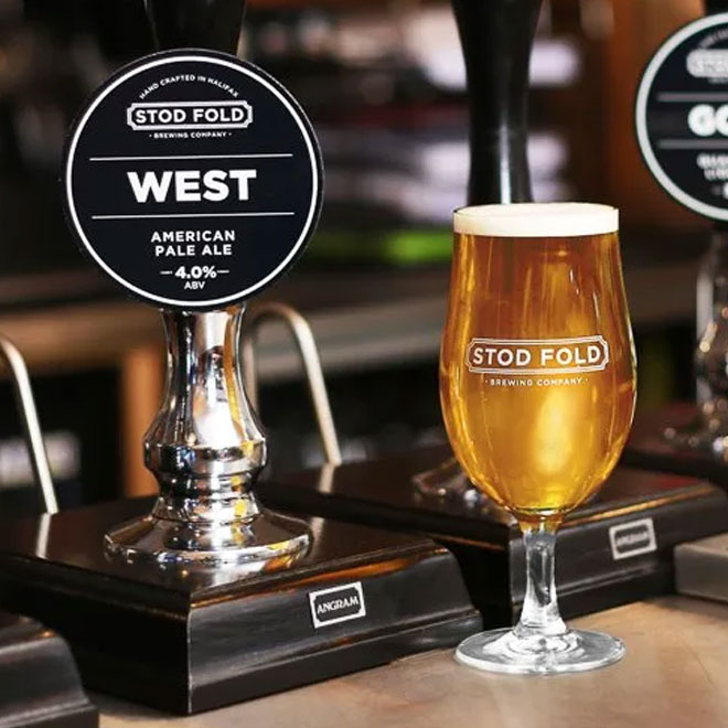 Stod Fold West beer artwork