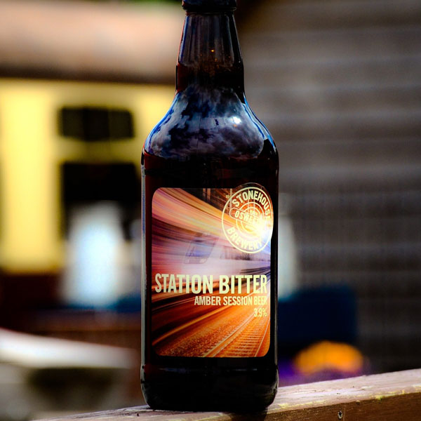 Station Bitter beer artwork