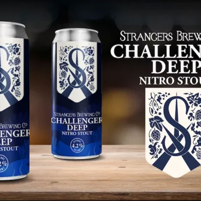 Challenger Deep beer artwork