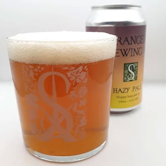 Hazy Pale beer artwork
