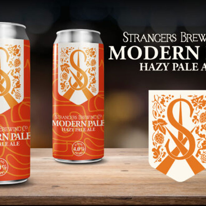 Modern Pale beer artwork