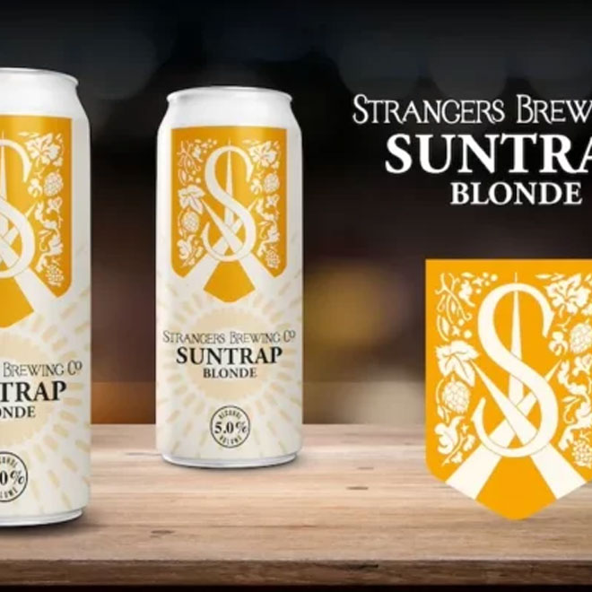 Suntrap beer artwork