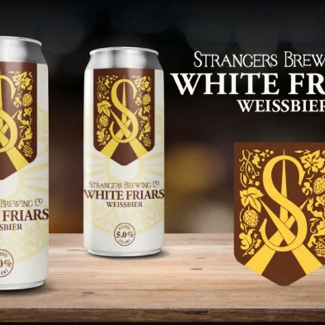 White Friars beer artwork